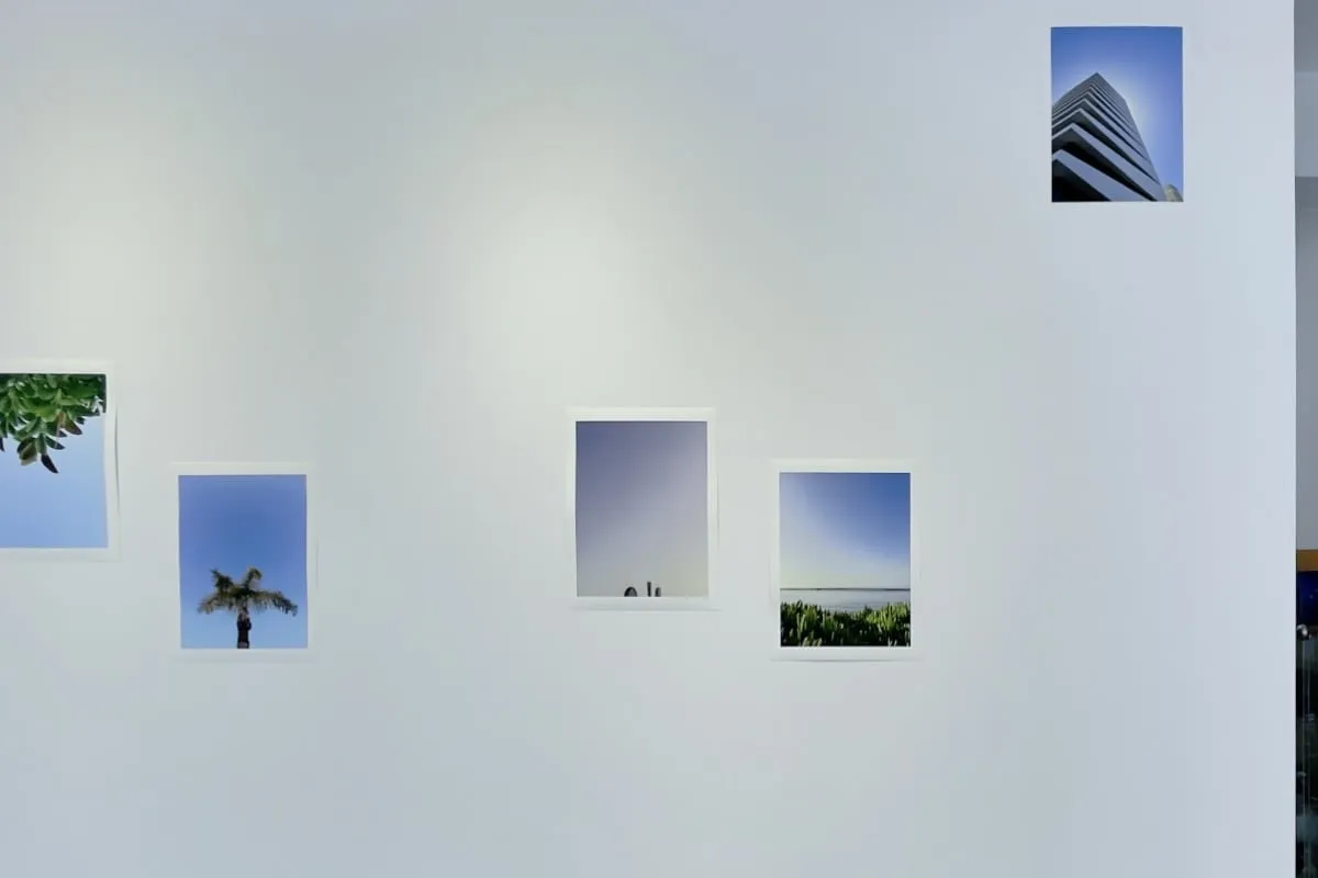 Photo of Zarema Khalilova's first exhibition layout